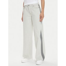 Please Дънки P2ZBCJ8CA6 Бежов Relaxed Fit