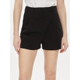 Tommy Jeans Шорти от плат Claire DW0DW17775 Черен Regular Fit