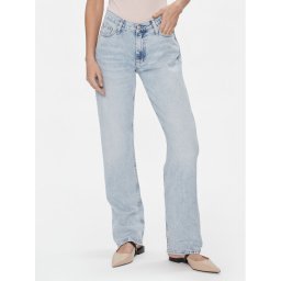 Calvin Klein Jeans Дънки J20J223302 Син Straight Fit