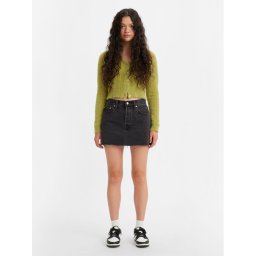 Levi's® Дънкова пола Icon A46940000 Черен Loose Fit