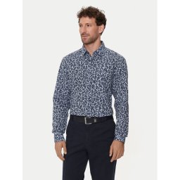 Boss Риза C-Hal-Kent-C1-223 50513648 Тъмносин Casual Fit