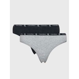 Calvin Klein Underwear Комплект 2 чифта прашки 000QD3990E Цветен