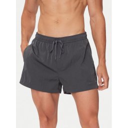 Calvin Klein Swimwear Плувни шорти KM0KM01048 Сив Regular Fit