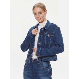 Tommy Jeans Дънково яке Izzie DW0DW17211 Тъмносин Slim Fit