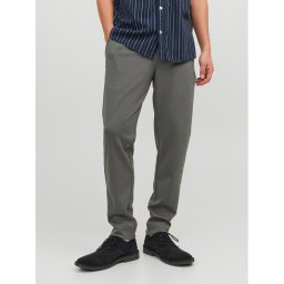 Jack & Jones Чино панталони Marco 12173623 Сив Slim Fit