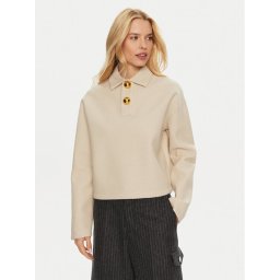 AMI Paris Пуловер FPL318.750 Бежов Regular Fit