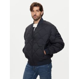 Tommy Hilfiger Яке бомбър MW0MW37341 Тъмносин Regular Fit