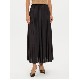 Vero Moda Плисирана пола Soma 10316237 Черен Regular Fit