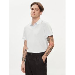 Pepe Jeans Тениска с яка и копчета New Oliver PM542099 Син Regular Fit