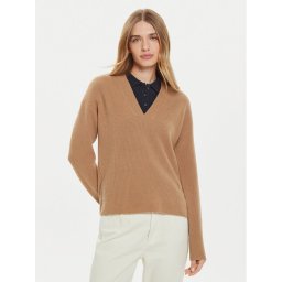 Tommy Hilfiger Пуловер WW0WW43101 Бежов Relaxed Fit