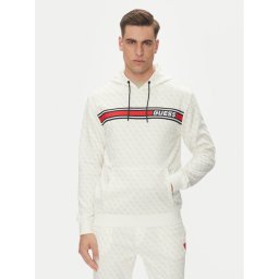 Guess Суитшърт New Korbin Z4BQ30 FL04Q Бял Regular Fit