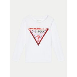 Guess Блуза K4RI30 K6YW1 Бял Regular Fit