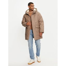 Calvin Klein Jeans Парка J30J326082 Бежов Regular Fit