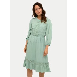 Kaffe Лятна рокля Freya 10507544 Зелен Regular Fit