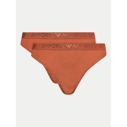 Emporio Armani Underwear Комплект 2 чифта прашки 163333 4R235 01656 Кафяв