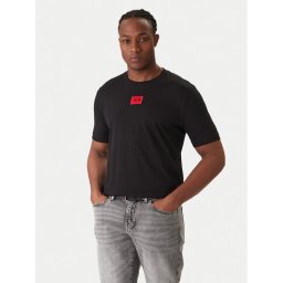 Hugo Тишърт Diragolino212 50447978 Черен Regular Fit