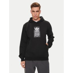 adidas Суитшърт Camo Label IZ2513 Черен Regular Fit