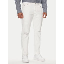 Tommy Jeans Дънки Ryan DM0DM18761 Бял Straight Fit