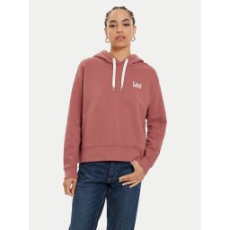 Lee Суитшърт Essential 112355152 Розов Relaxed Fit