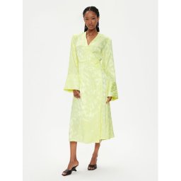 Gestuz Лятна рокля Dray 10908878 Жълт Relaxed Fit