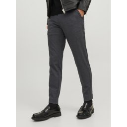 Jack & Jones Чино панталони Marco 12237523 Сив Slim Fit