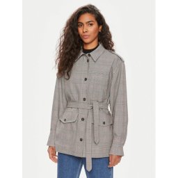 Tommy Hilfiger Риза-яке WW0WW43316 Сив Regular Fit