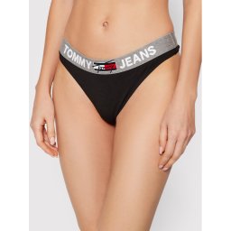 Tommy Jeans Бикини тип прашка UW0UW02823 Черен