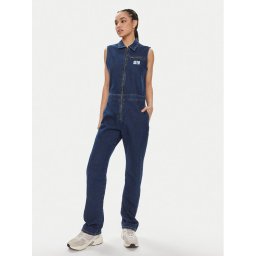 Calvin Klein Jeans Гащеризон J20J222840 Тъмносин Regular Fit