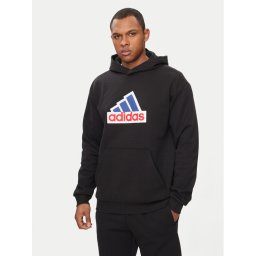 adidas Суитшърт Future Icons Badge of Sport IS3233 Черен Relaxed Fit