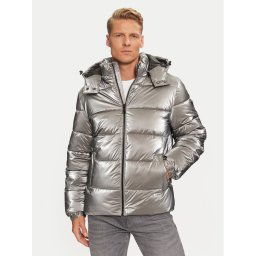 Guess Зимно яке M4BL46 WGJT0 Сребрист Regular Fit