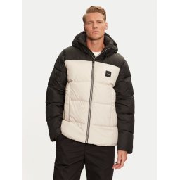 Calvin Klein Пухено яке K10K114384 Бежов Regular Fit