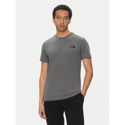The North Face Тишърт Simple Dome Tee NF0A2TX5 Сив Regular Fit