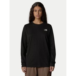The North Face Блуза Simple Dome NF0A87QP Черен Relaxed Fit