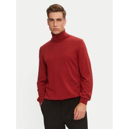 Boss Поло Musso-P 50468262 Червен Slim Fit