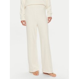 Calvin Klein Долнище на пижама 000QS7338E Екрю Relaxed Fit