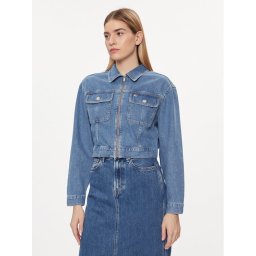 Tommy Jeans Дънково яке Claire DW0DW17656 Син Regular Fit