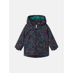 NAME IT Зимно яке 13232556 Тъмносин Regular Fit