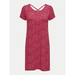 ONLY Ежедневна рокля Bera 15131237 Червен Regular Fit