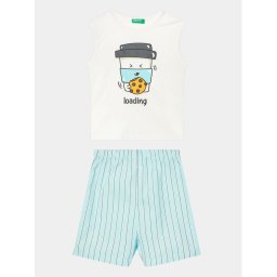 United Colors Of Benetton Пижама 30960P04S Цветен Regular Fit