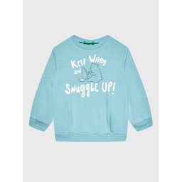 United Colors Of Benetton Суитшърт 35TMG105Z Син Regular Fit
