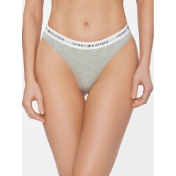 Tommy Hilfiger Бикини тип прашка UW0UW03835 Сив