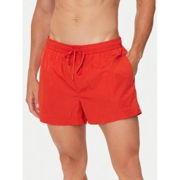 Calvin Klein Swimwear Плувни шорти KM0KM01048 Червен Regular Fit