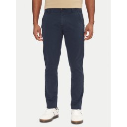 Tommy Jeans Чино панталони Tjm Scanton DM0DM09595 Тъмносин Slim Fit