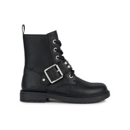 Geox Боти Jr Eclair J369QD 000BU C9999 S Черен