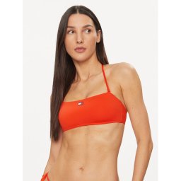 Tommy Hilfiger Горнище на бански UW0UW05088 Червен