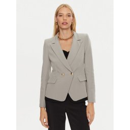 Rinascimento Сако CFC0119983003 Сив Regular Fit