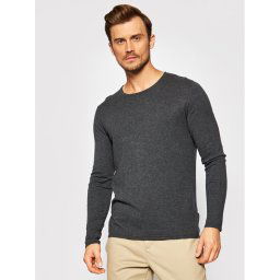 Selected Homme Пуловер Rome 16079774 Сив Regular Fit