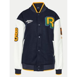 Reebok Яке бомбър Hrn Si Var 100202342 Тъмносин Regular Fit