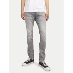 Jack & Jones Дънки Glenn 12259333 Сив Slim Fit