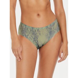 Chantelle Класически дамски бикини Soft Stretch C11D40 Зелен